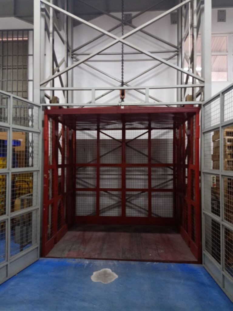 lift barang 2 ton sunter
